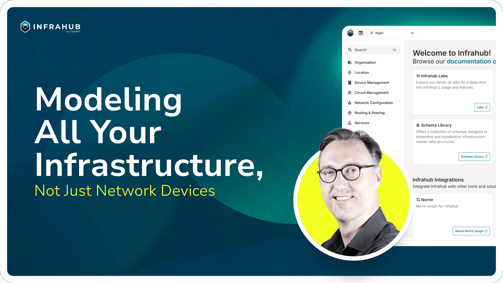 Modeling All Your Infrastructur, Not Just Netowrk Devices