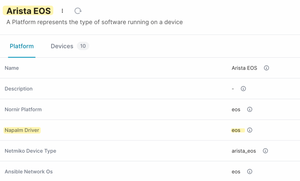 Infrahub Python SDK - Arista EOS