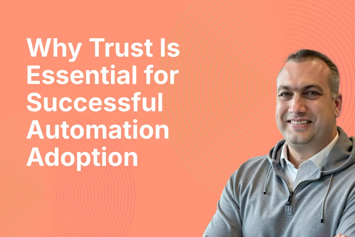 trust for automation adoption tile