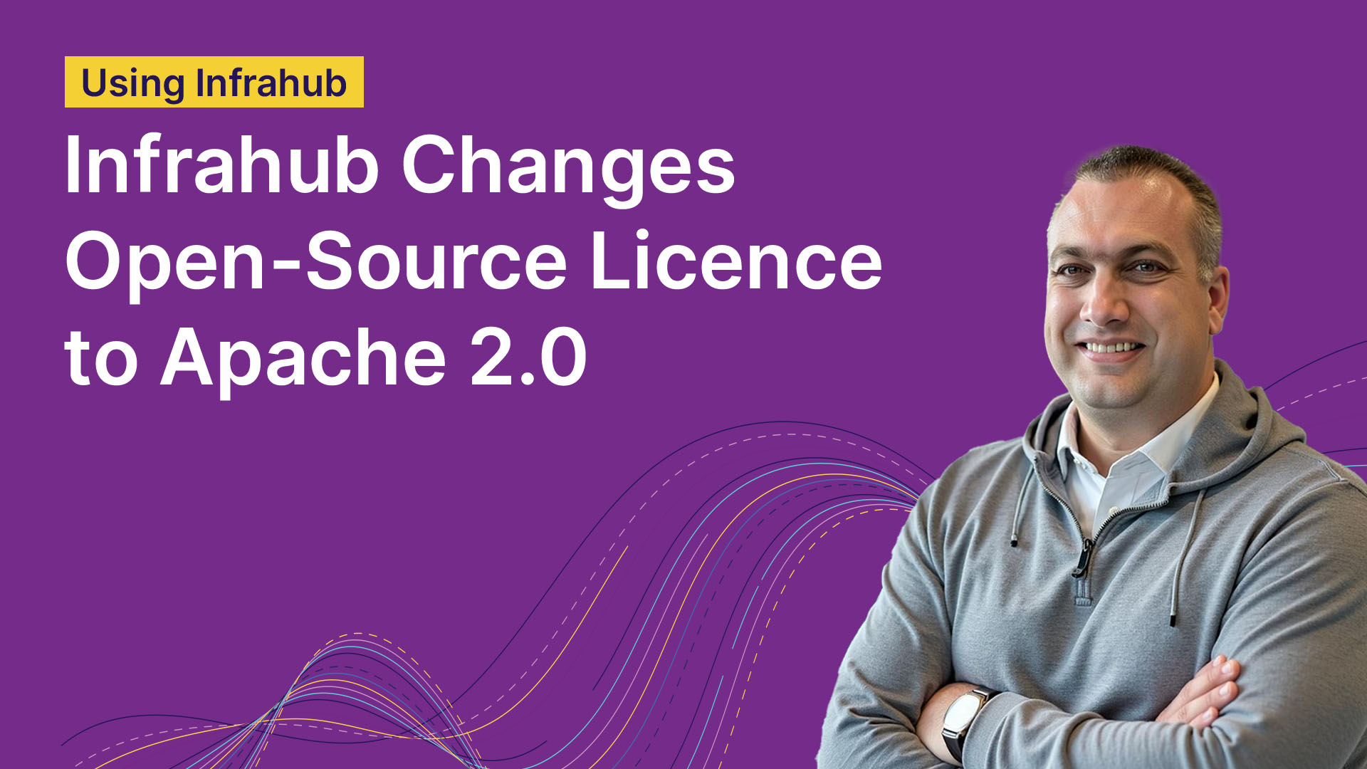 infrahub changes to apache 2.0 open-source licence tile