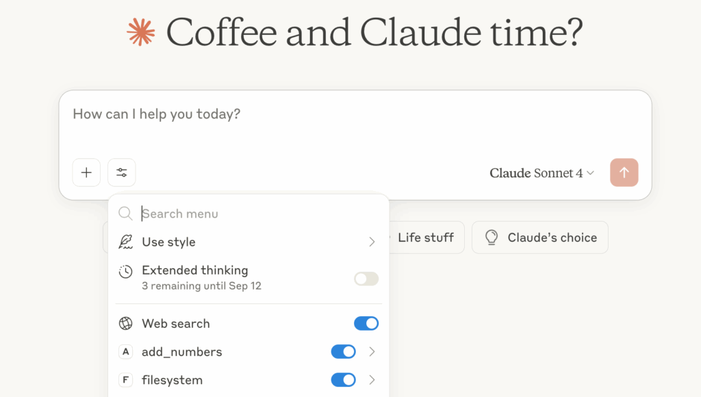 enabling MCP servers as tools in Claude