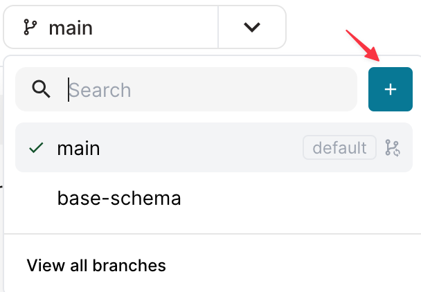 create a new branch to load a new schema to Infrahub