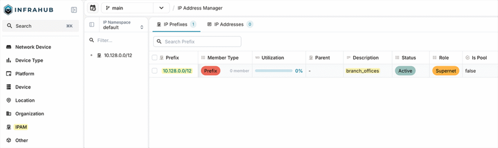 created prefix in generator workflow
